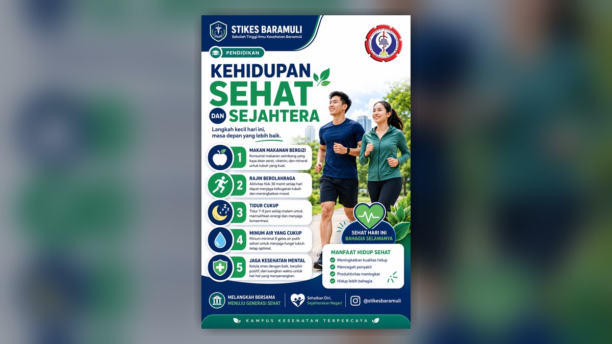 Kehidupan Sehat dan Sejahtera: Dimulai dari Kebiasaan yang Sering Dianggap Kecil