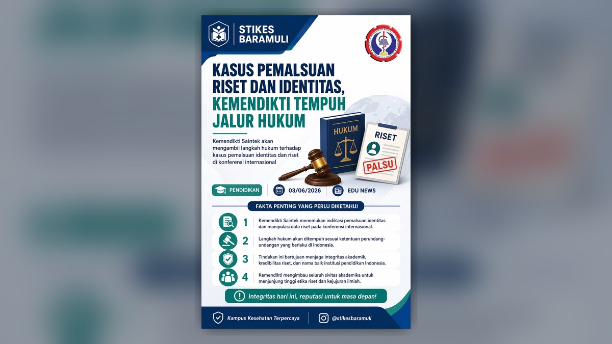 Kasus Pemalsuan Riset dan Identitas, Kemendikti Tempuh Jalur Hukum